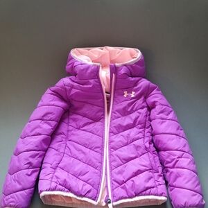 Under Armour Purple Jacket with Pink Interior